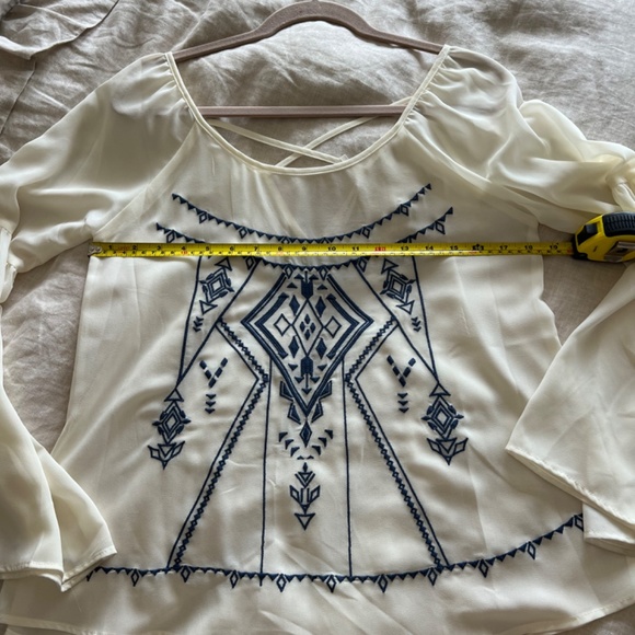 Blue Pepper Women’s M Top - Picture 3 of 7